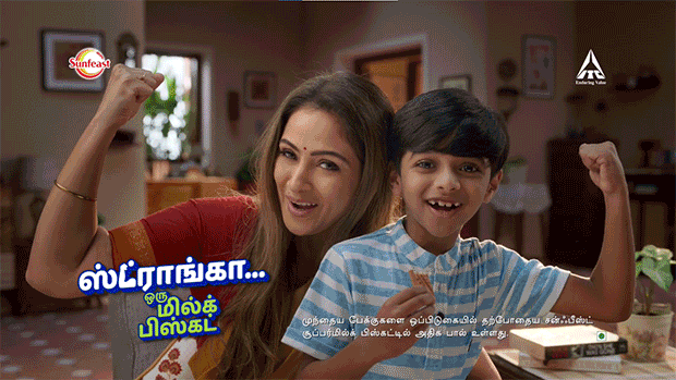 ITC Sunfeast's new campaign announces the launch of Supermilk – the 'strong' milk biscuit in Tamil Nadu