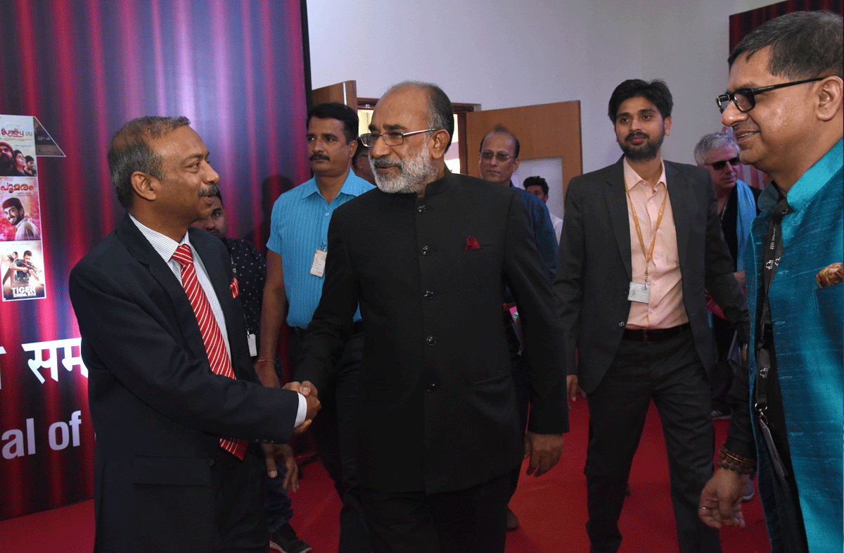 Amit Khare Welcomes Union Minister Of State For Tourism Shri. K.J Alphons