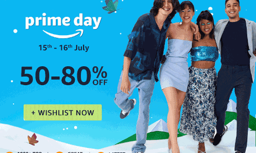 Amazon Sale: Prime Day: 50% to 80% off on Beauty and Fashion