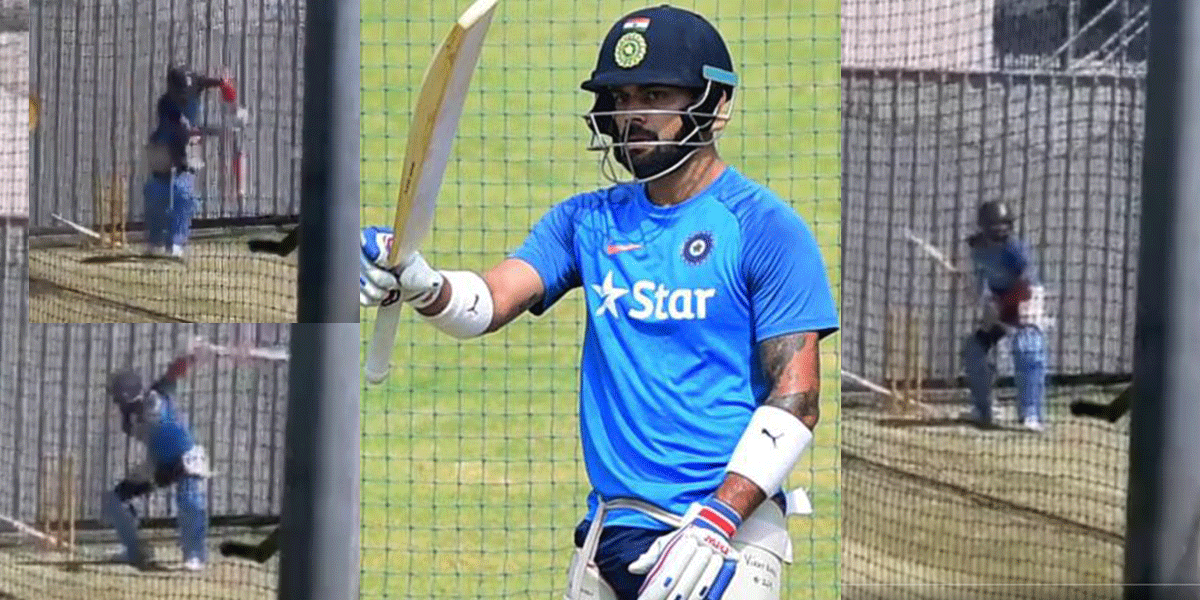 Virat Kohli Net Practice for World Cup 2022