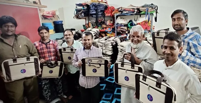 workers at the hyderabad unit