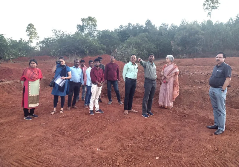 Dr. Soumya Swaminathan, Chairperson of MSSRF (second from right) 