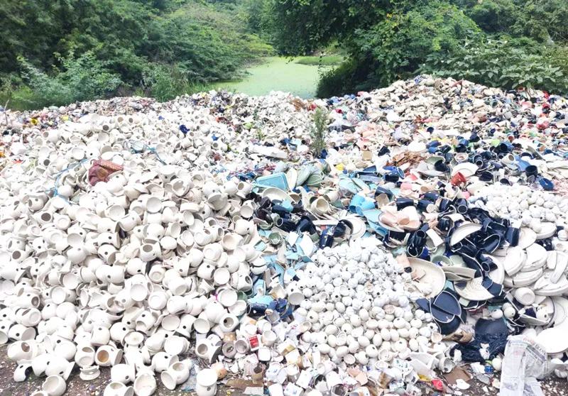 ceramic waste