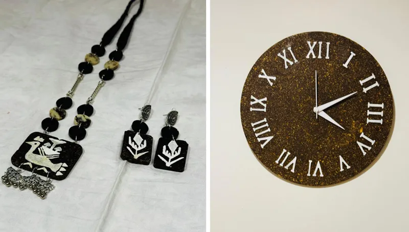 jewellery and clock