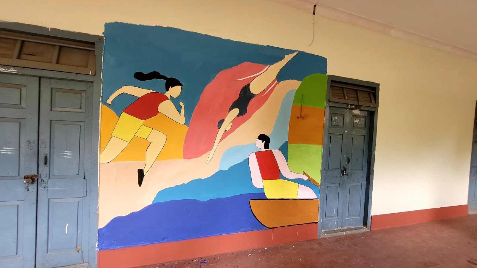 mural athlete