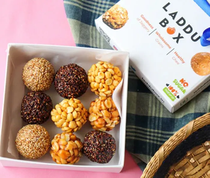 chikki laddu by box