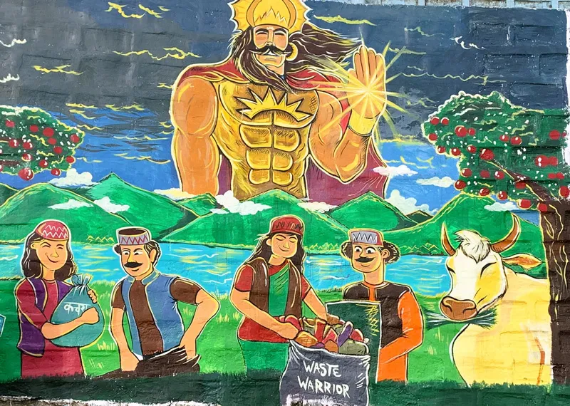 waste warriors mural