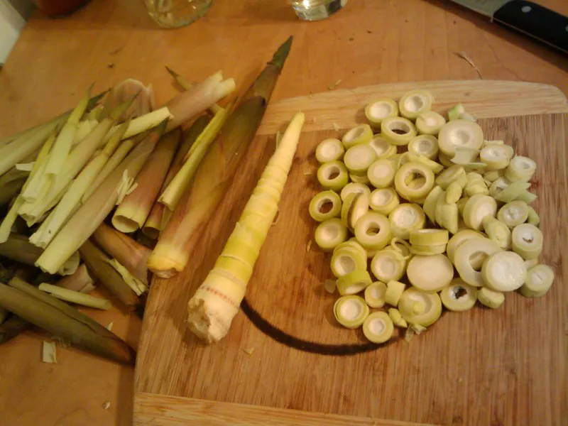 tender bamboo shoots for gravy