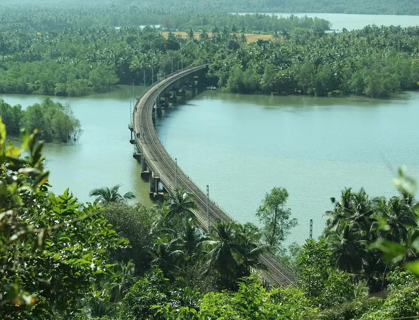 Sharavati railway bridge