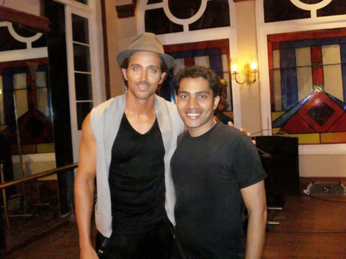 jameel shah with hrithik roshan