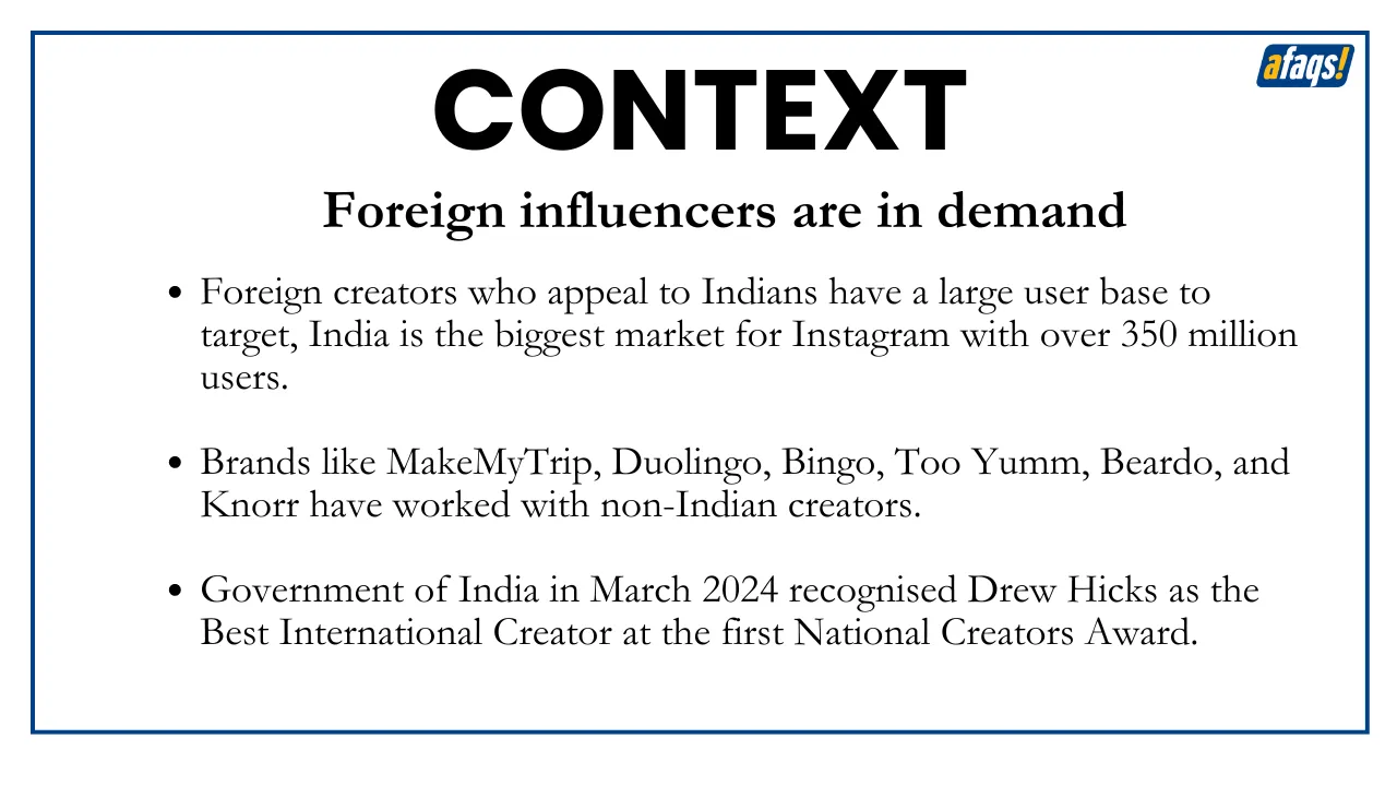 Foreign Creators Context