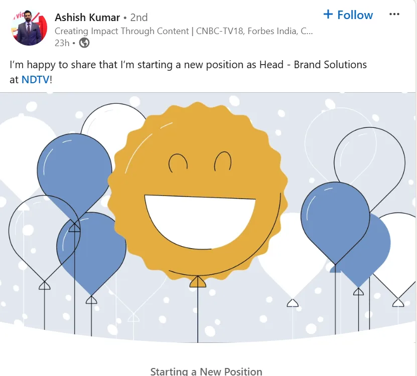 LinkedIn post