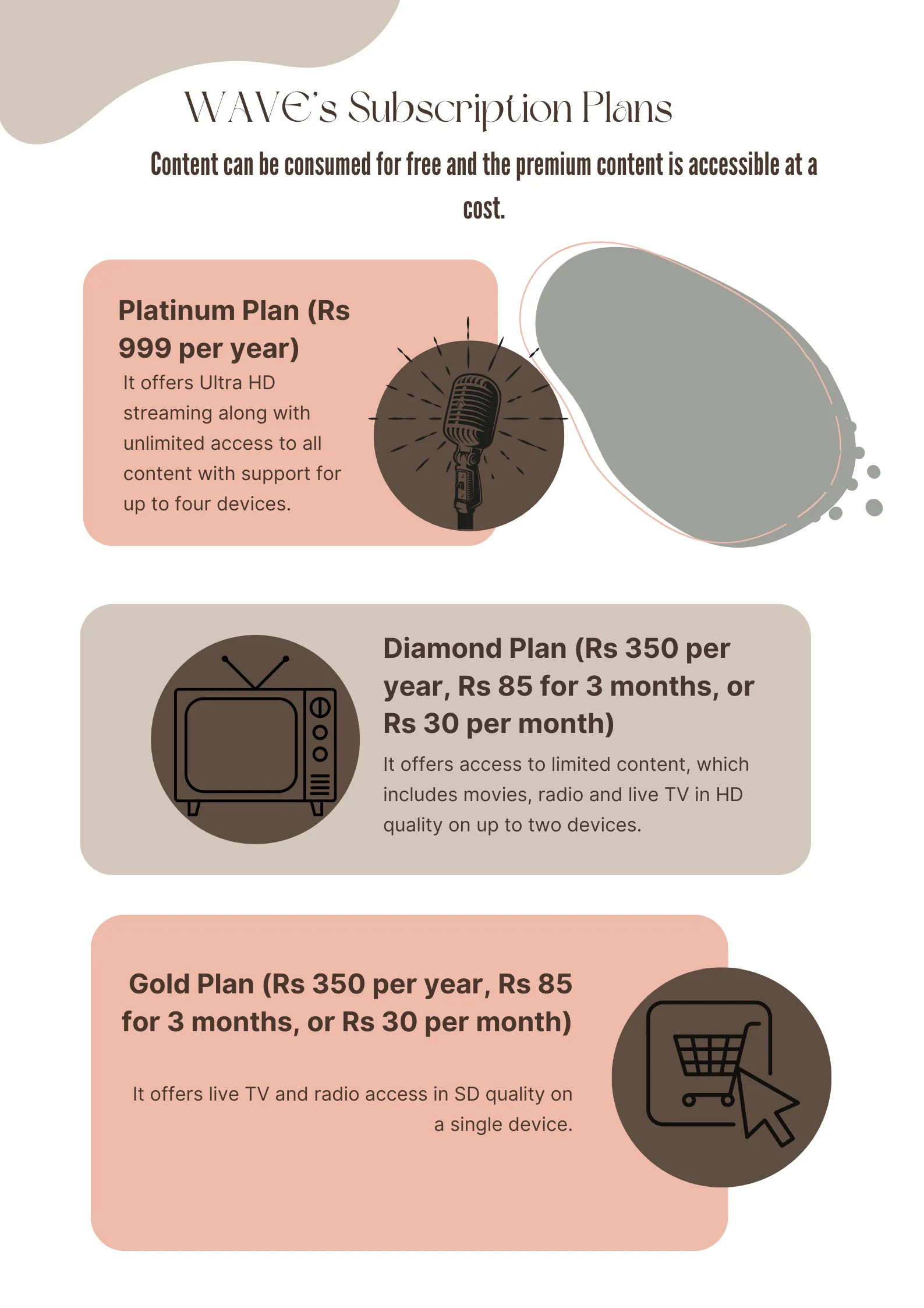 WAVE's Subscription Plans