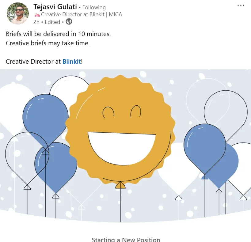 LinkedIn post