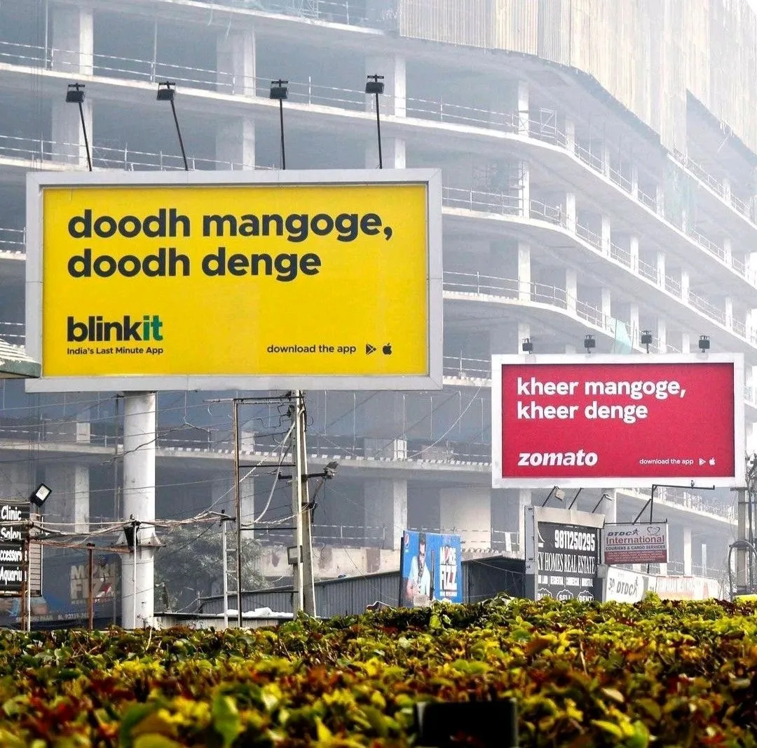 Zomato and Blinkit