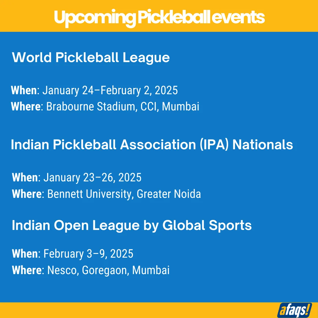 pickleball events