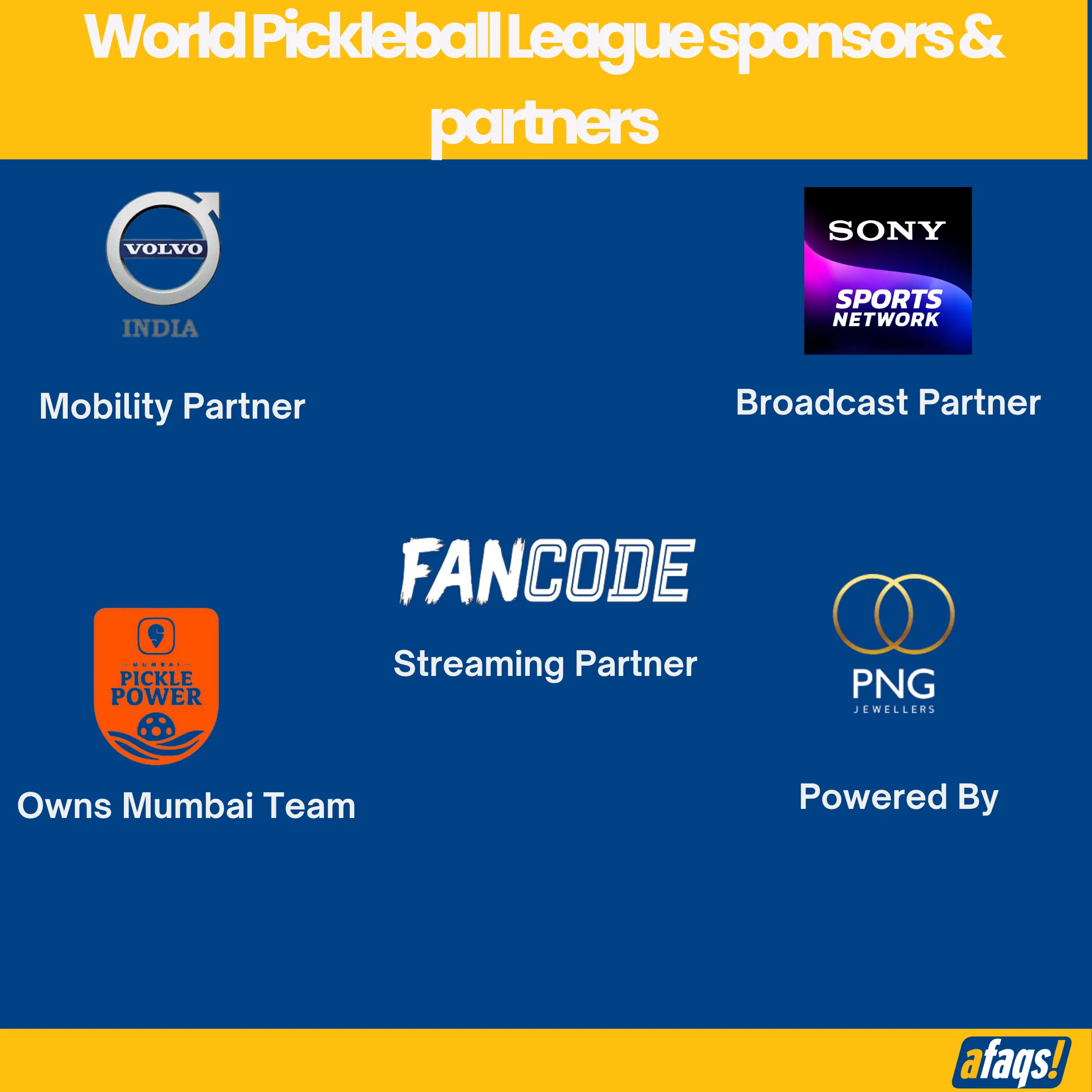 sponsors