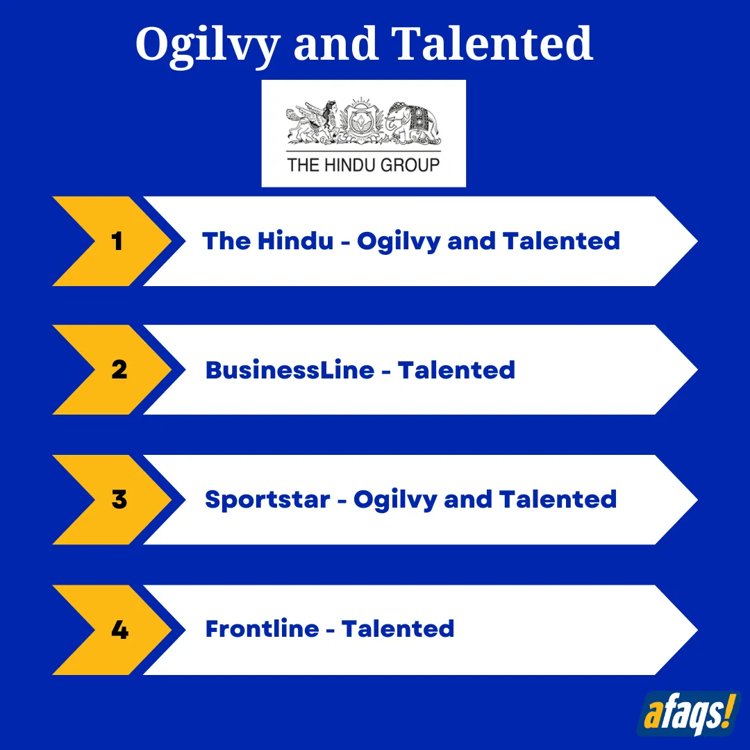 Talented and Ogilvy at The Hindu