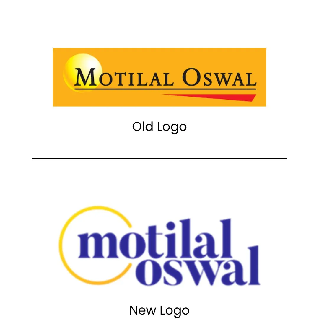 Motilal Oswal old logo vs New