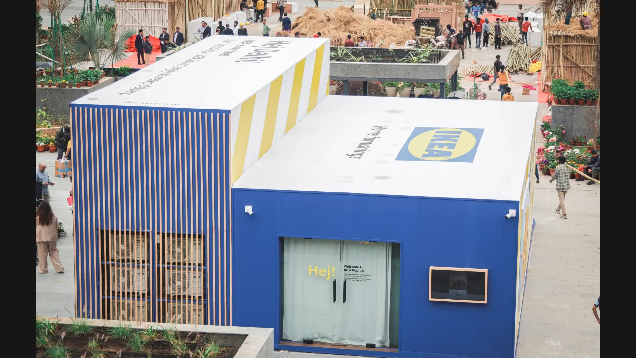 IKEA's pop-up store