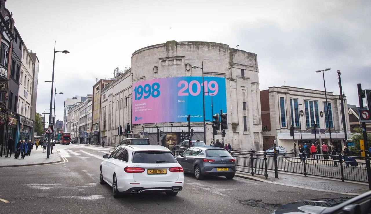 The Spotify Outdoor Ads  Credit: The Drum