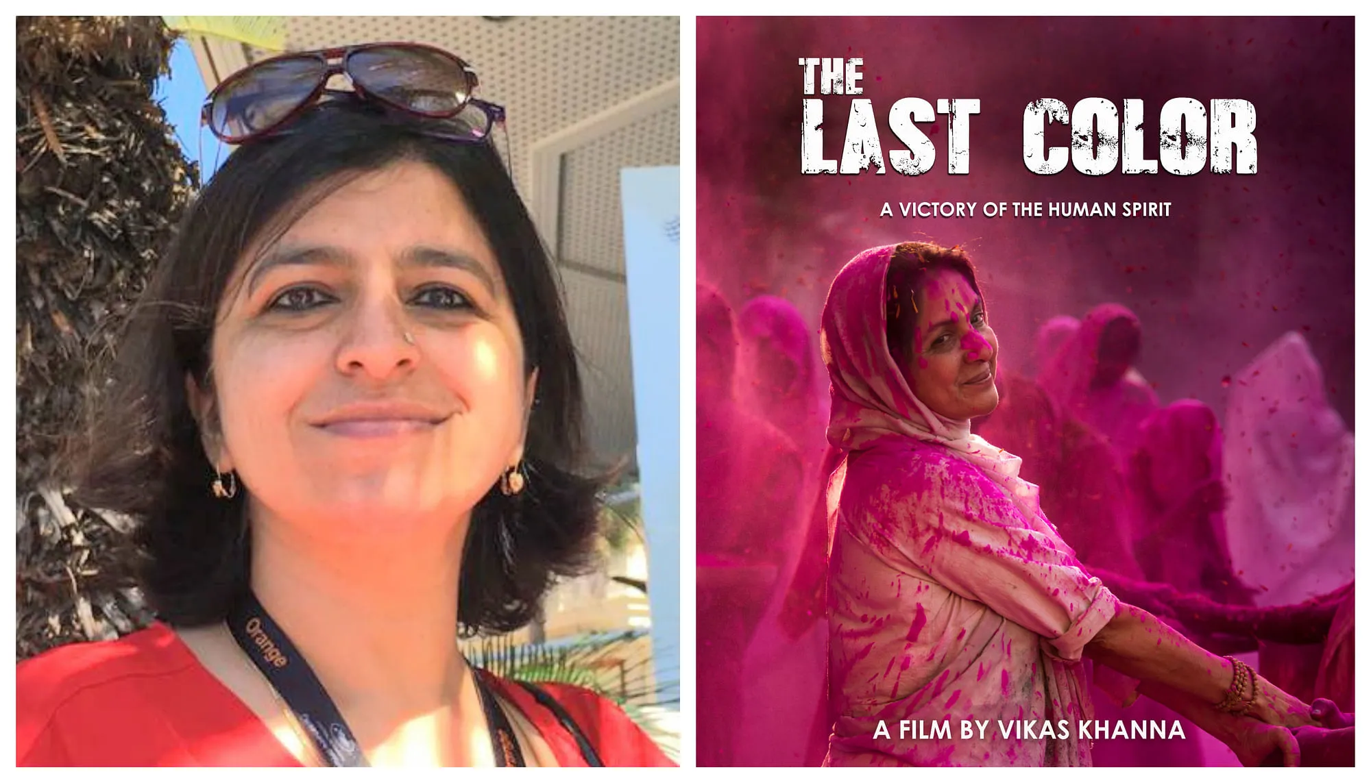 Poonam Kaul - producer of the film The Last Color  