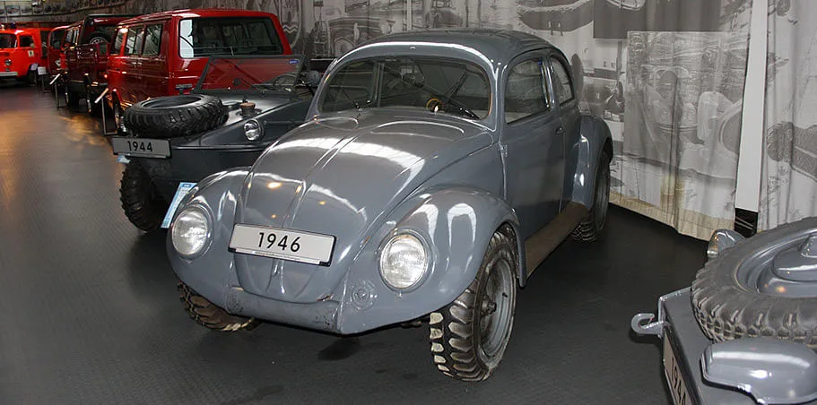 VW Kommandeurwagen - one of the older models of the Beetle  Credit - vwheritage.com