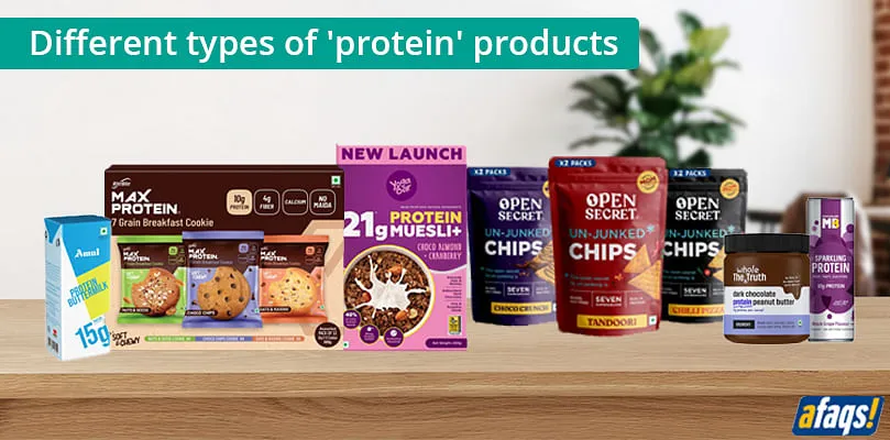 Different protein products in India  