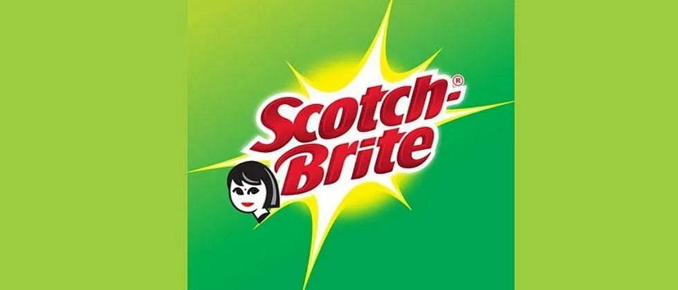 Scotch-Brite's old logo  