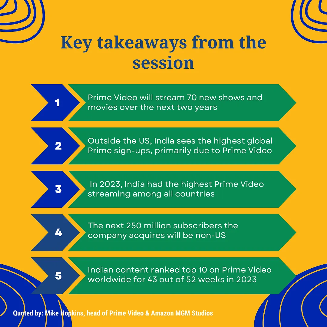 Key takeaways from the session  