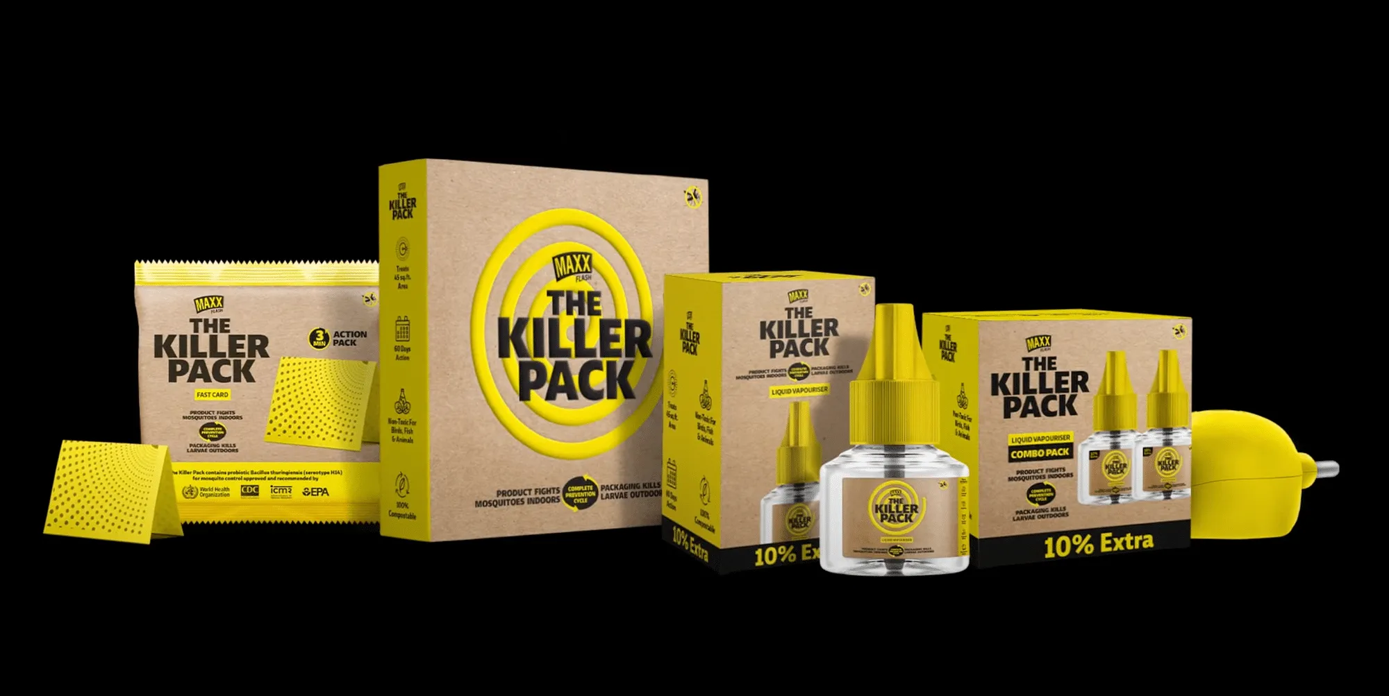 Other products that will have 'Killer Packs'  