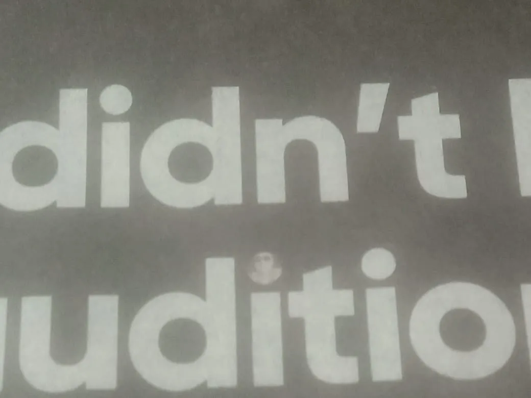 Look at the 'i'  