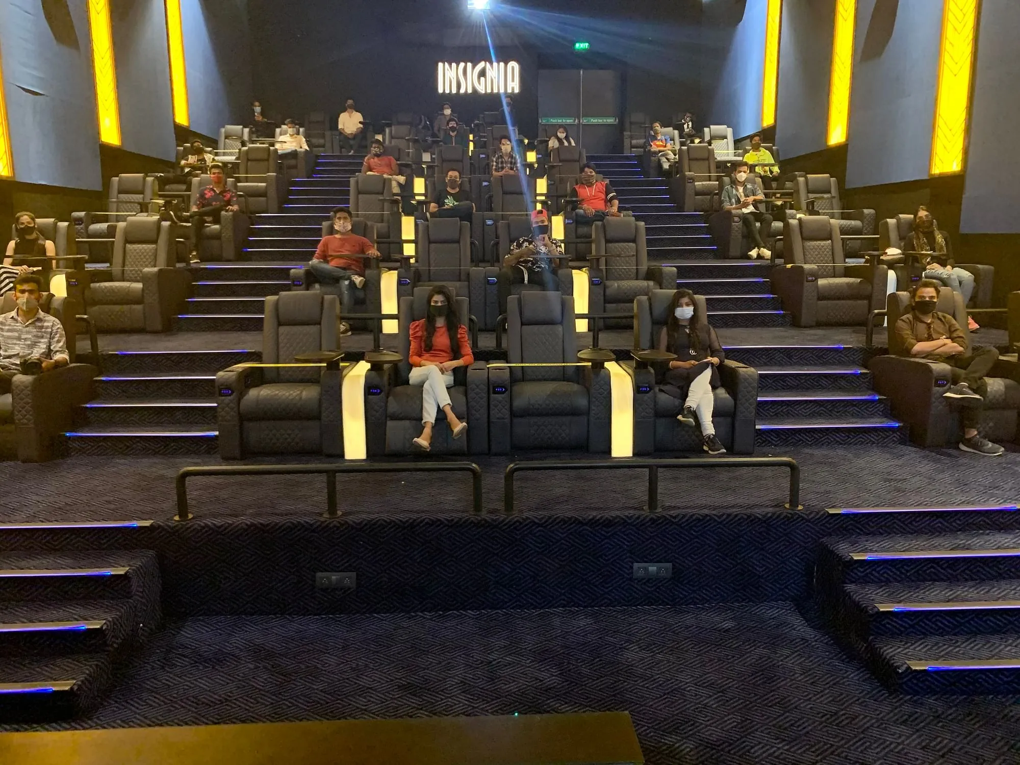 Private movie screening at INOX  