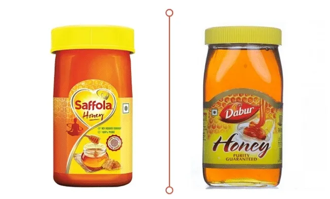 Saffola Honey vs Dabur Honey  