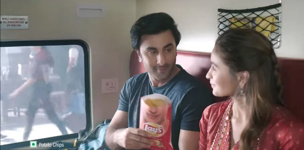 Ranbir Kapoor and Alia Bhatt for Lay's  