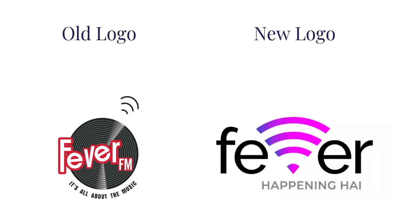 Fever FM's Logos  