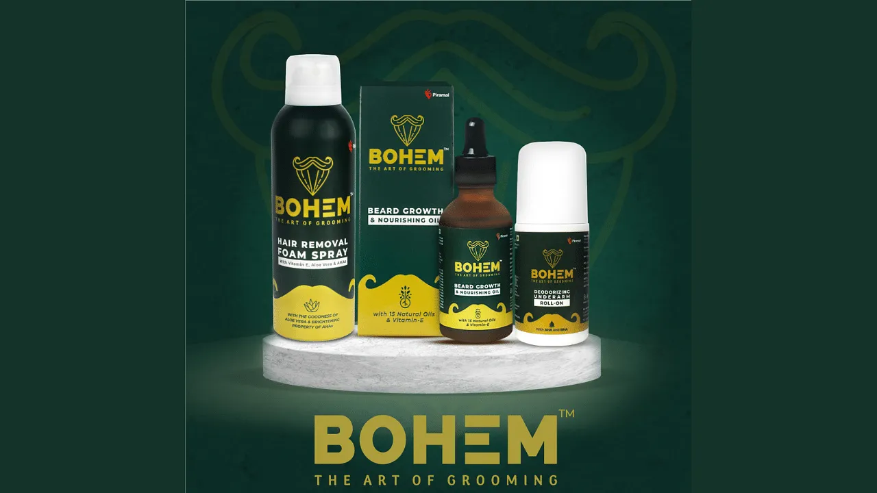 BOHEM's Hair Removal Spray, Beard Growth Oil, and Underarm Roll-On  