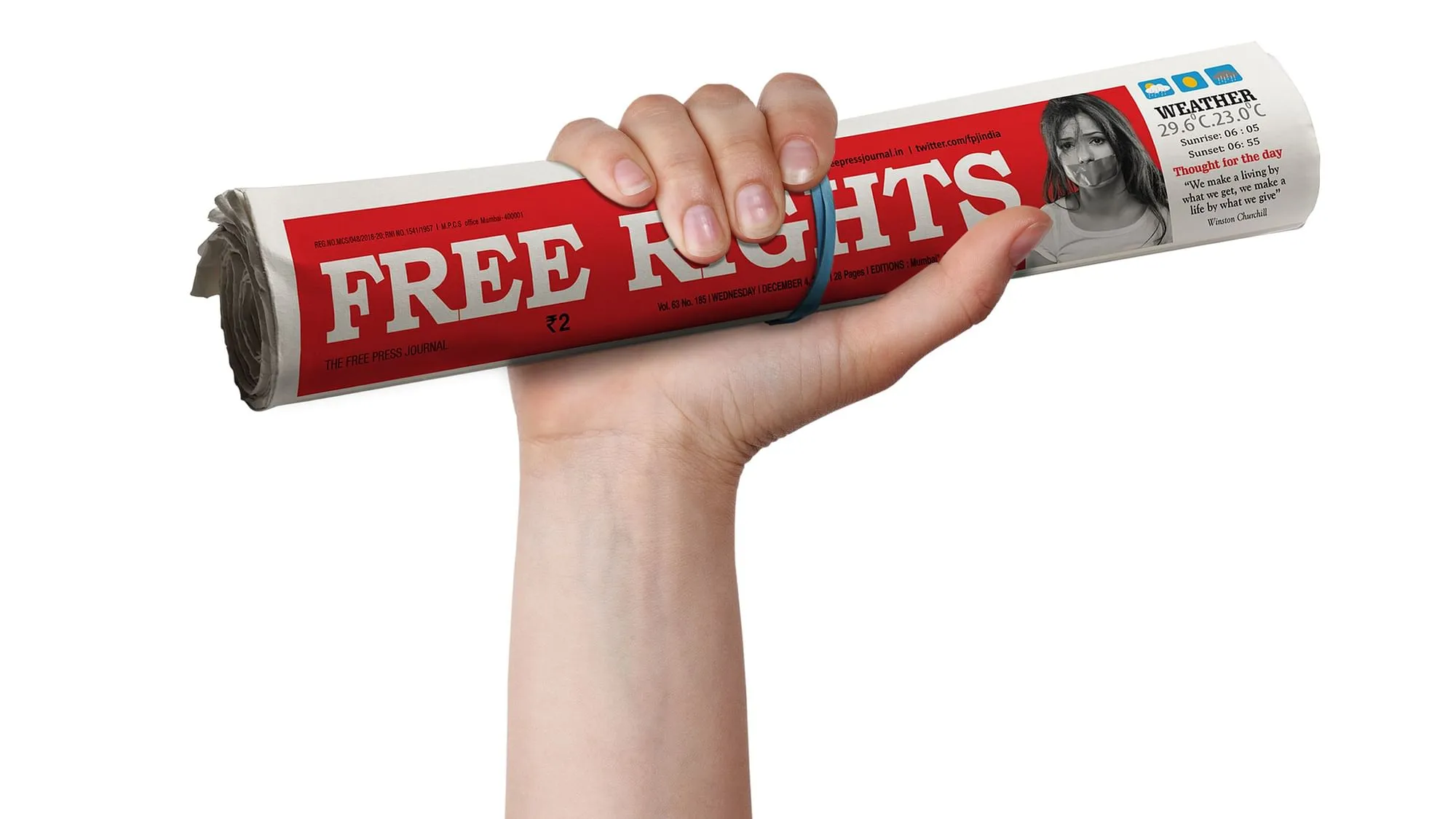 The Free Press Journal's Free Rights edition  