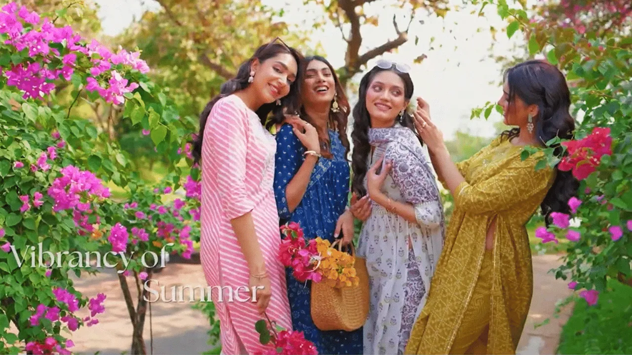 Rangita's Spring-Summer 2024 campaign  