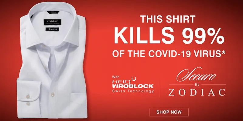 An anti Covid-19 shirt  