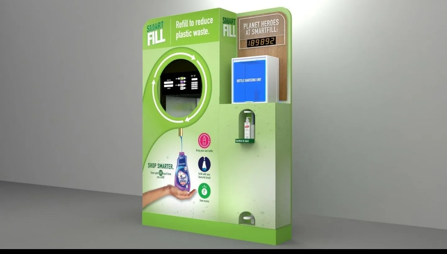 The HUL refill machine  