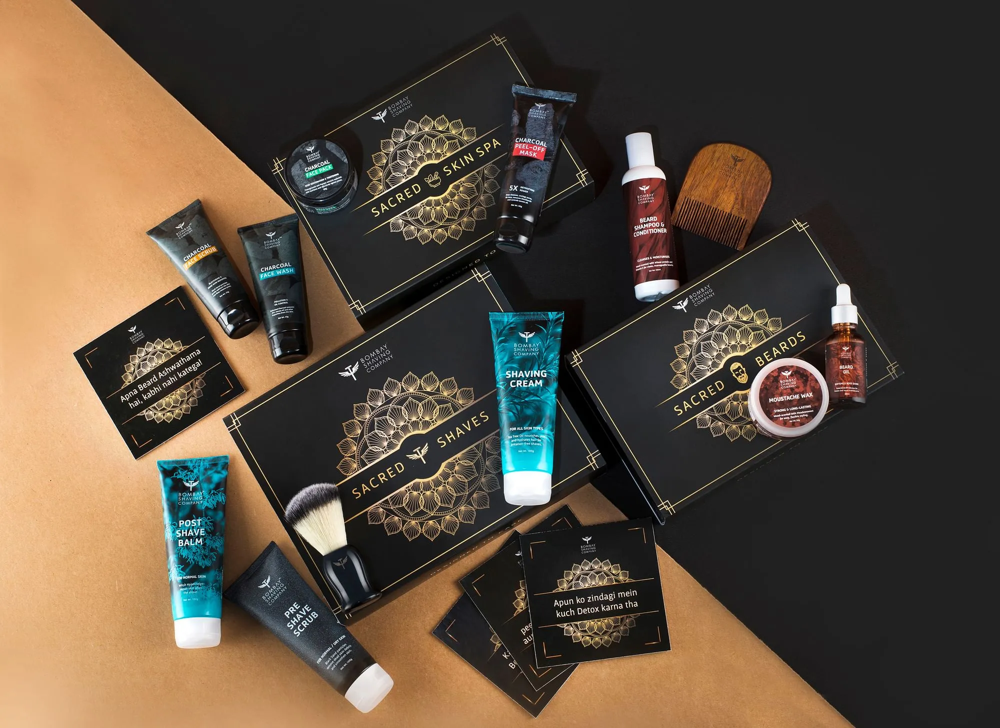Sacred Games themed customised grooming kit by Bombay Shaving Company  