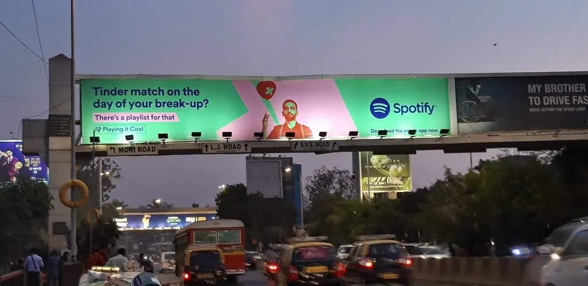 Spotify OOH ads  
