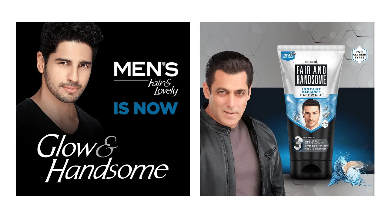 HUL's 'Glow & Handsome' and Emami's 'Fair and Handsome'  