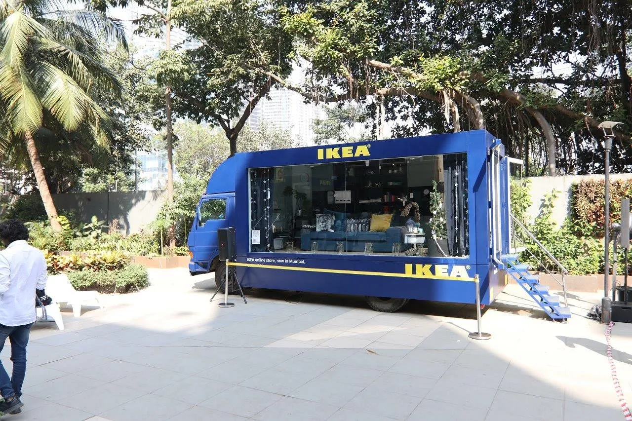 'IKEA on Wheels' truck  