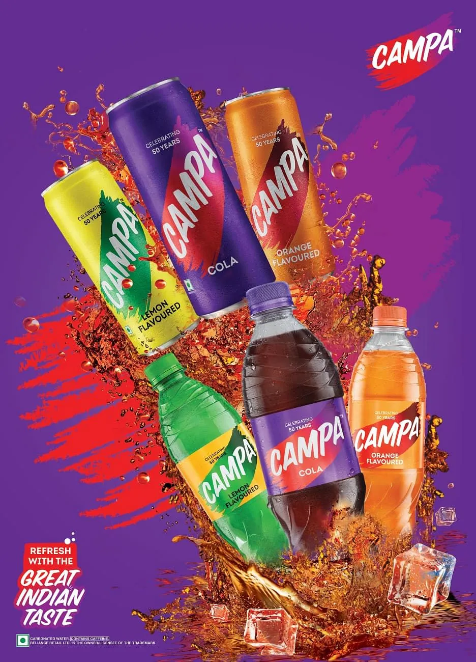 Reliance re-launches Campa Cola  