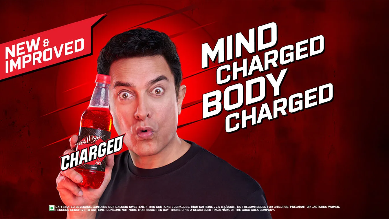 'Mind Charged, Body Charged' campaign featuring Aamir Khan  