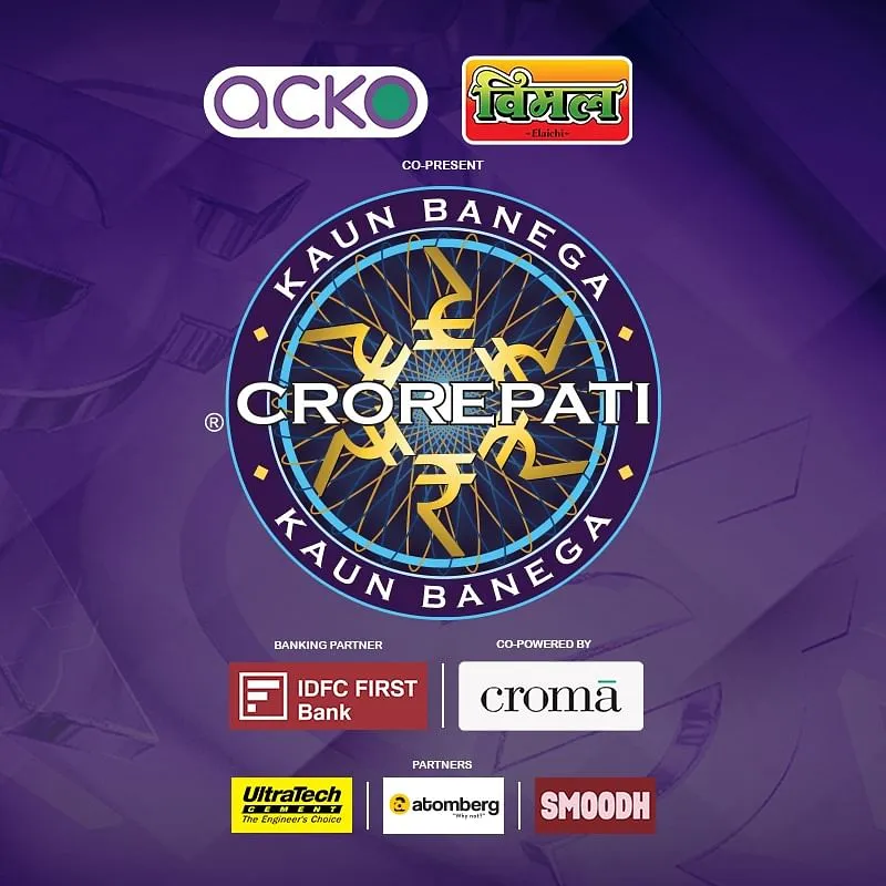 KBC's sponsors on SonyLIV  