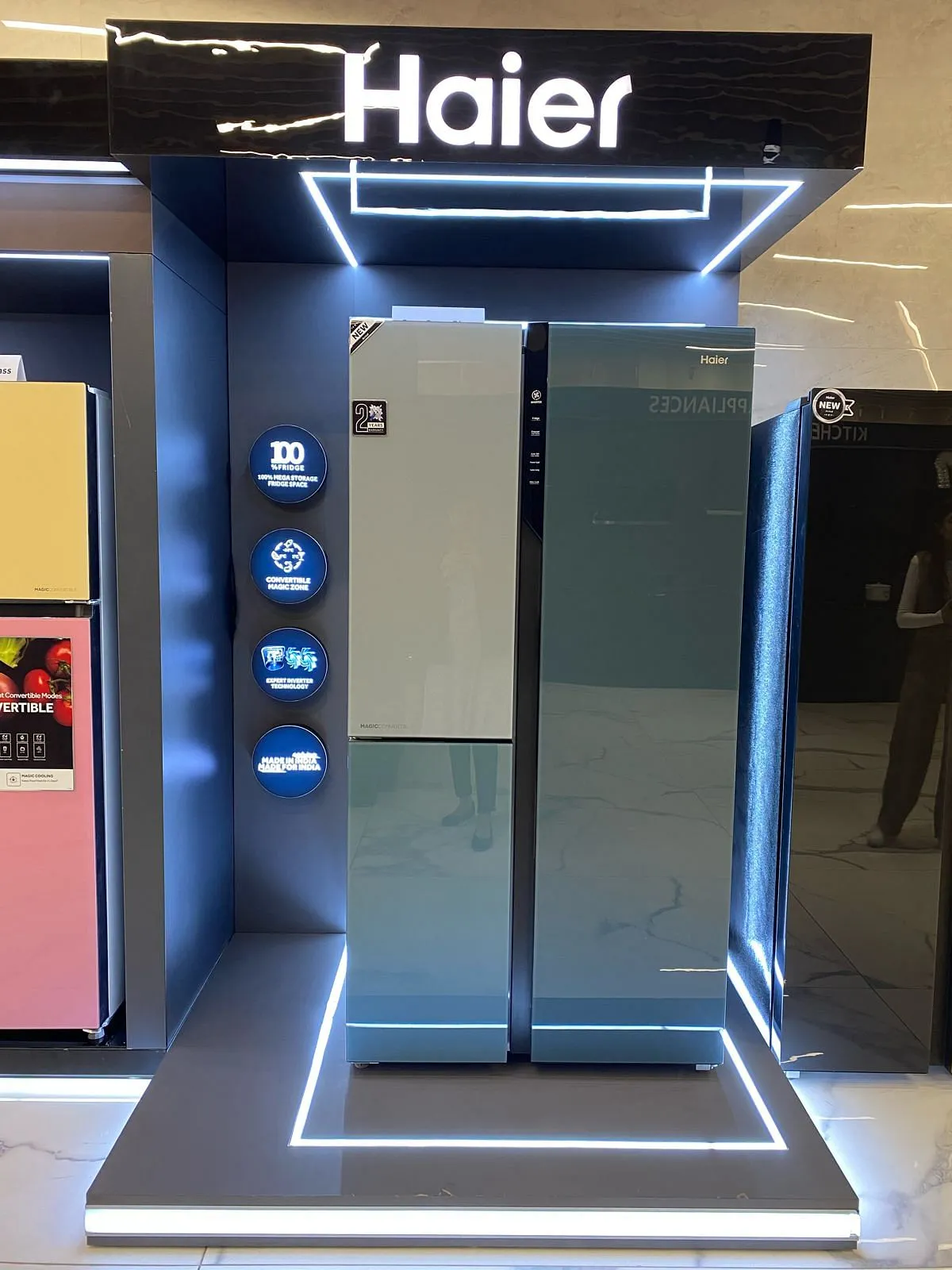 Haier's Three-door refrigerator  