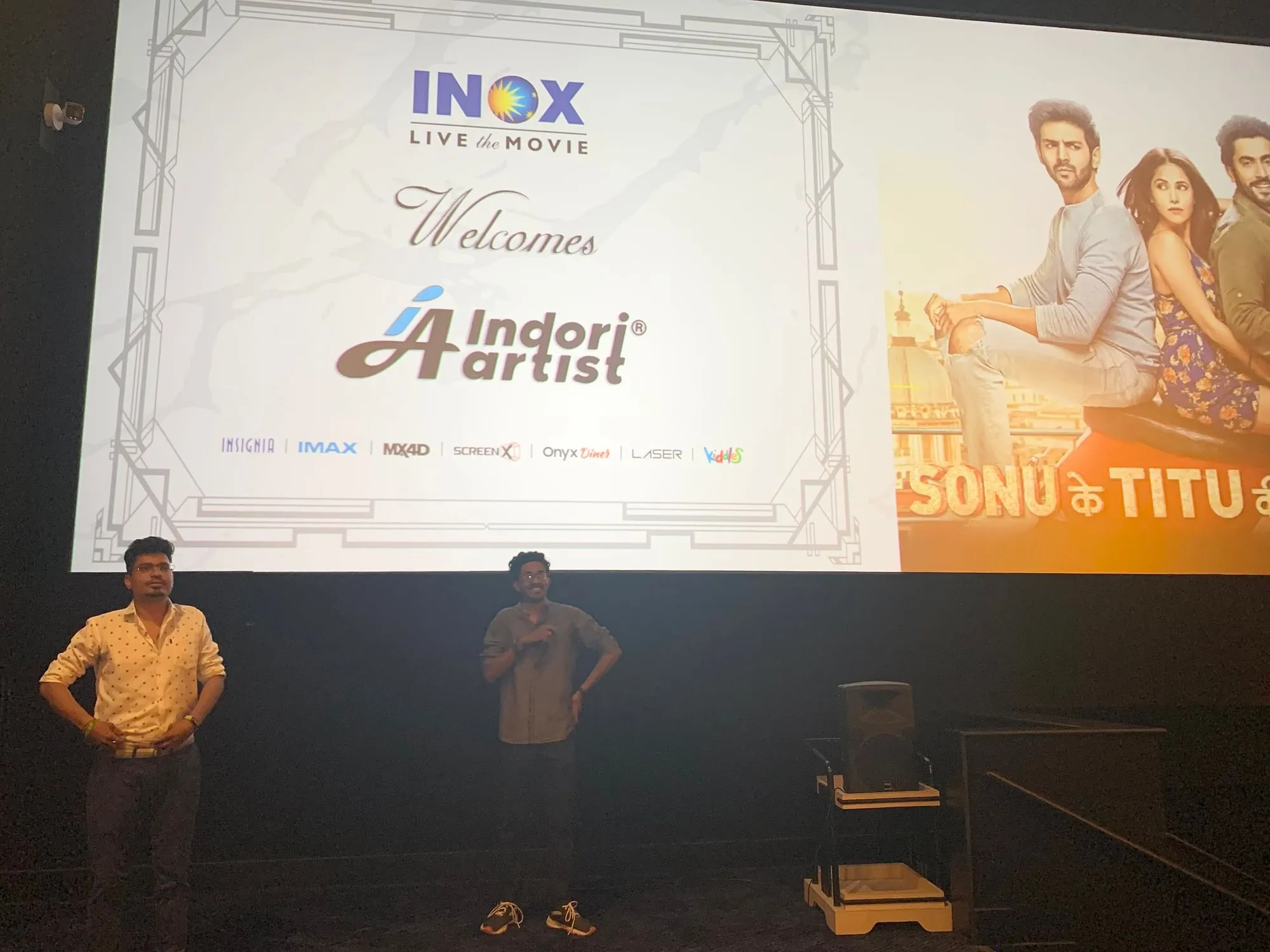 A song launch at INOX  